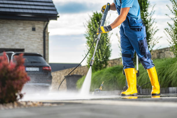 Pressure Washing Brick in Weatogue, CT